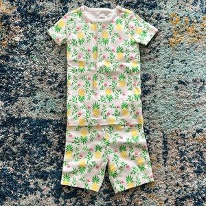 Janie and Jack pineapple pajamas
